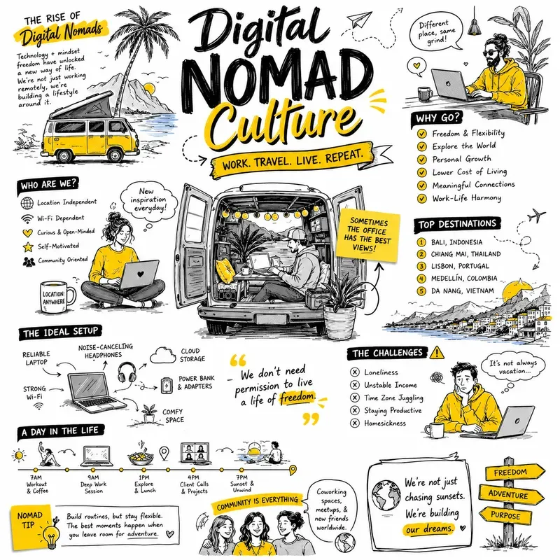 Sketch Notes Future Work Culture Hubs