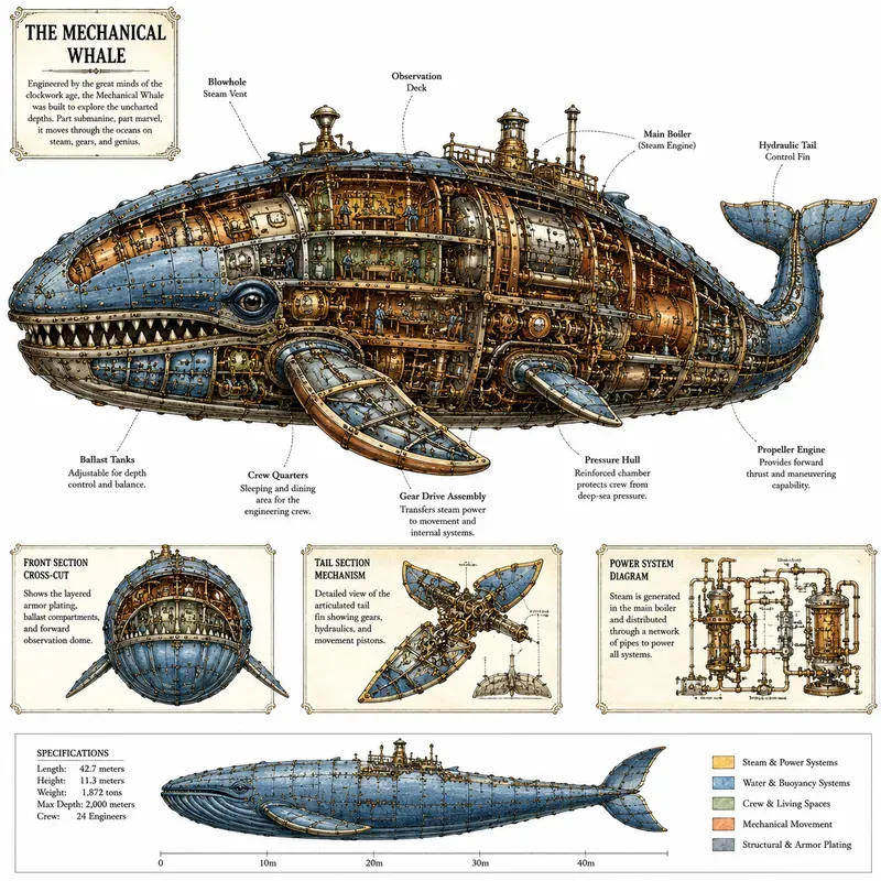 Vintage Crosssections