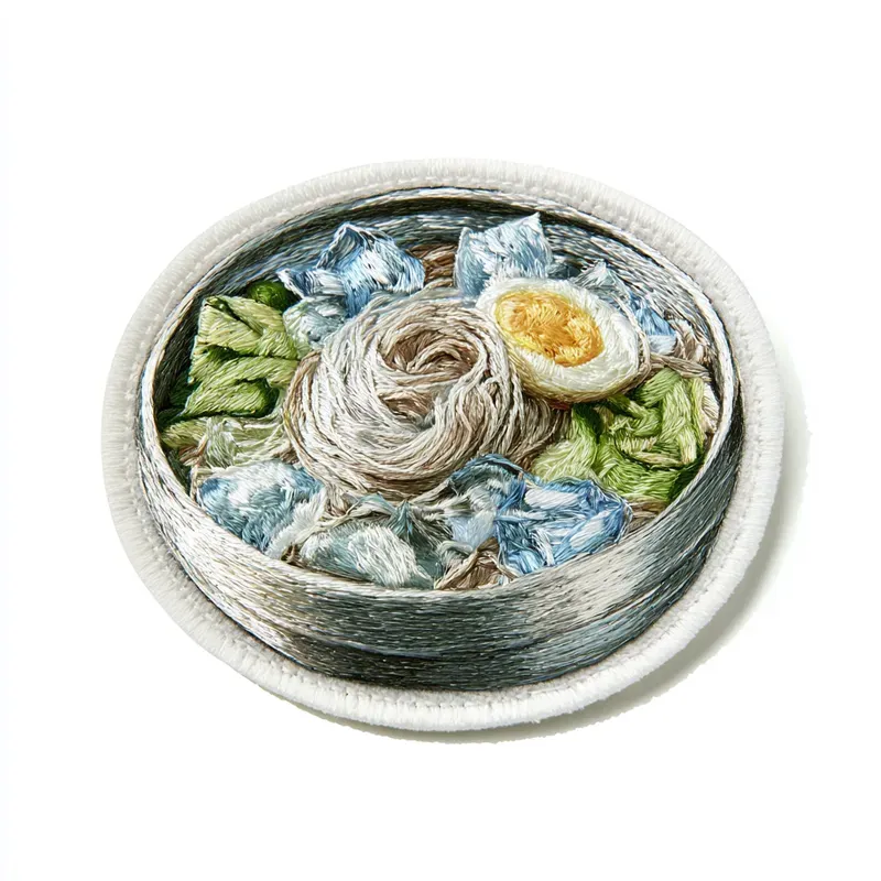 Korean Summer Embroidery Patches