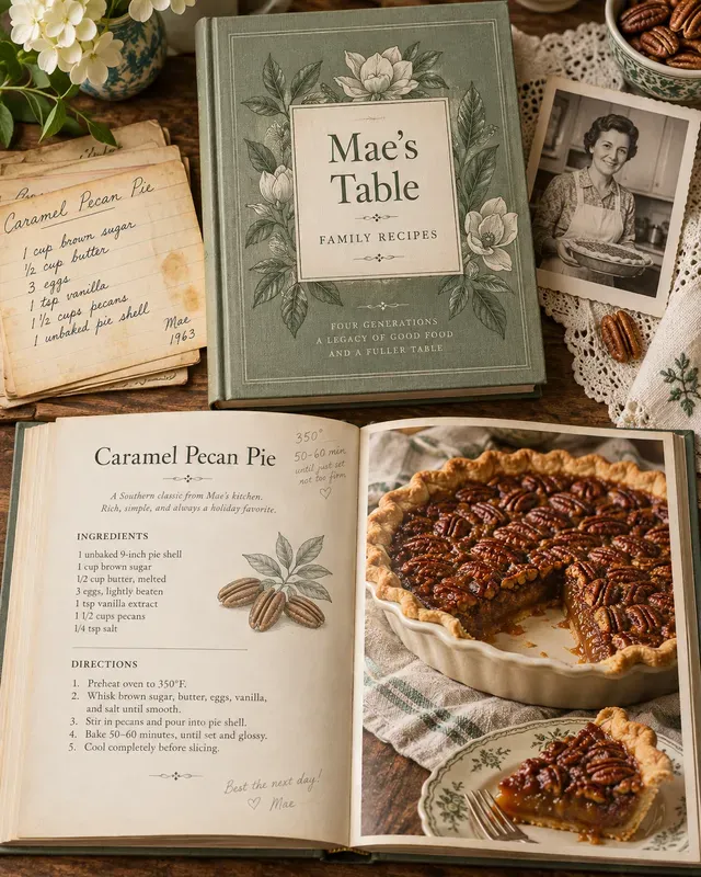 Personalized Family Recipe Heirloom Books
