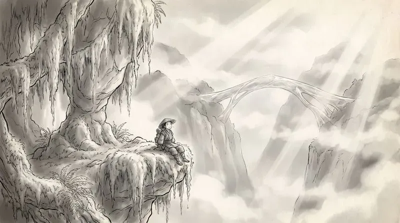 Monochrome Utopian Manga Environments