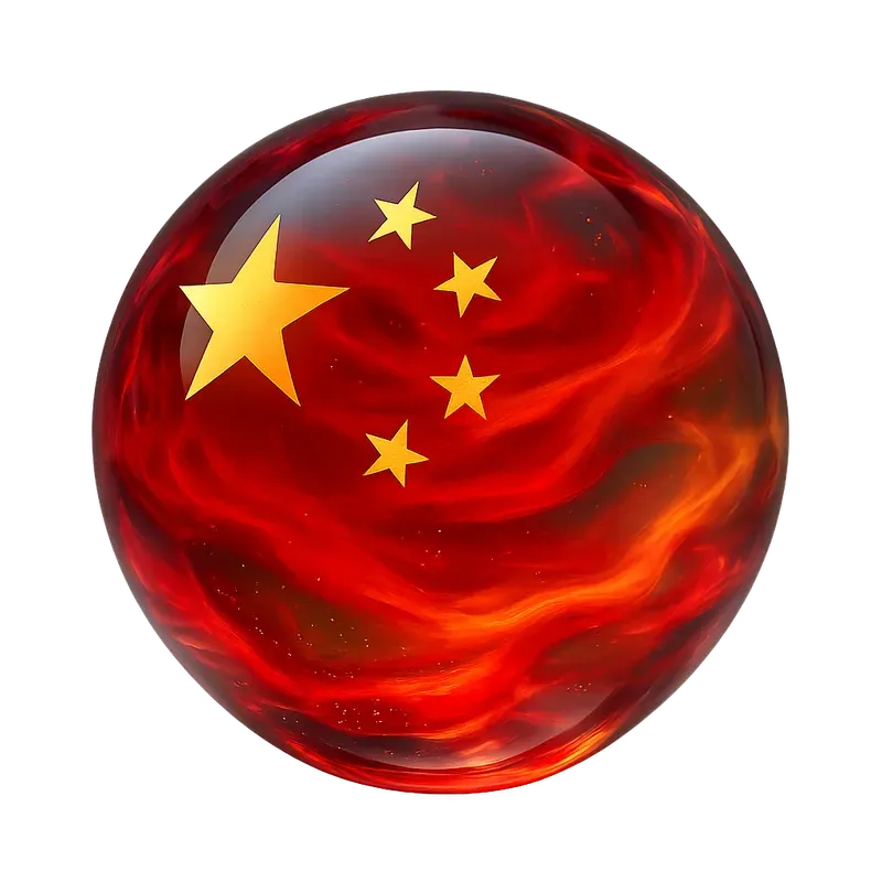 Crystals Orbs Inspired By Countries