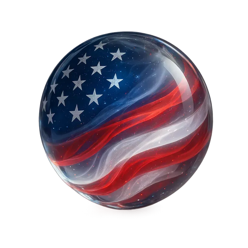 Crystals Orbs Inspired By Countries