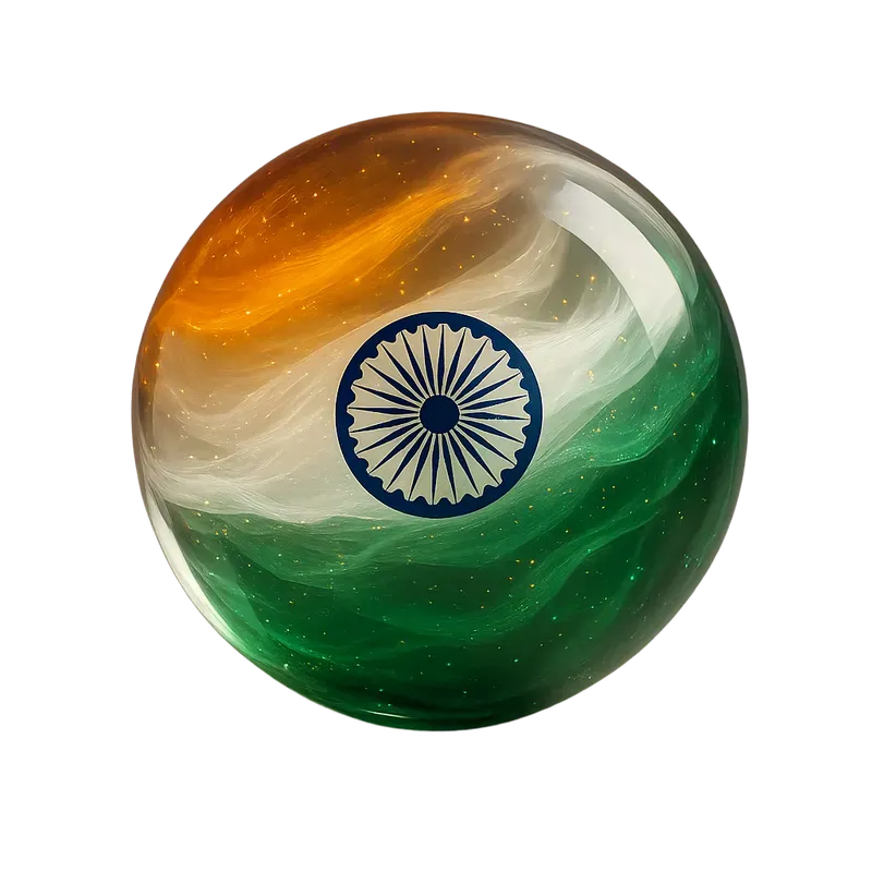 Crystals Orbs Inspired By Countries