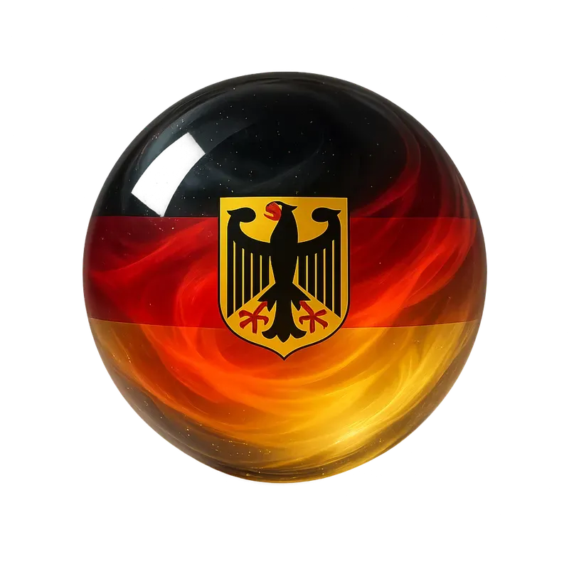 Crystals Orbs Inspired By Countries