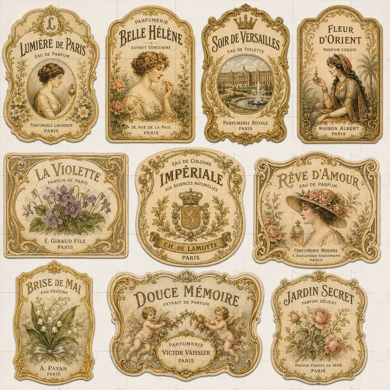 Vintage Product Labels