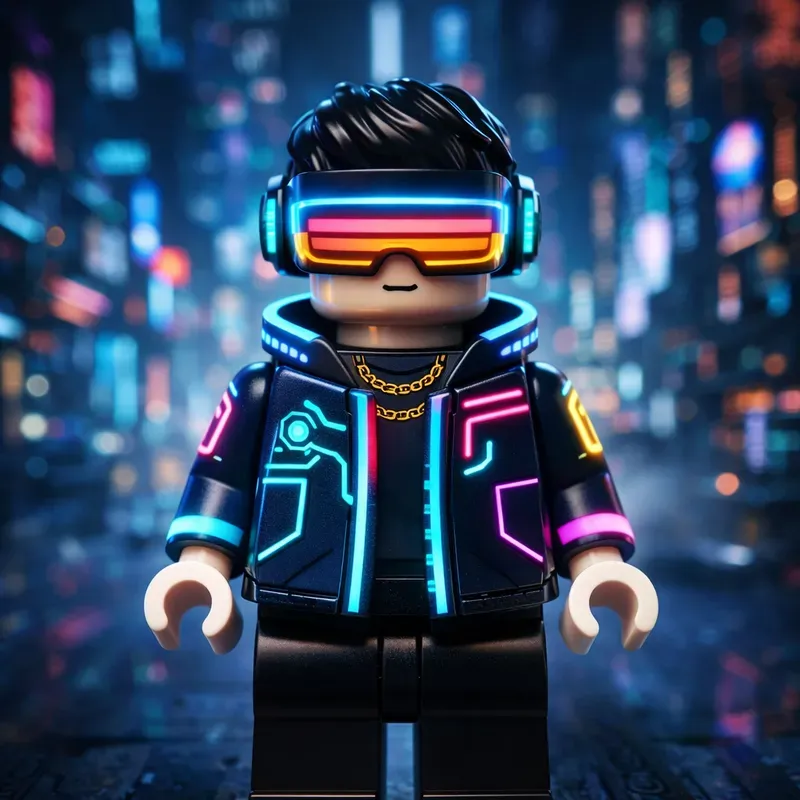 Lego Style Character Portraits