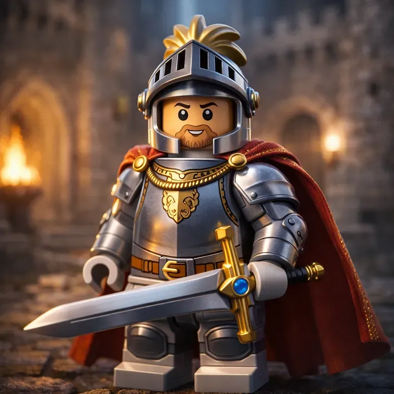 Lego Style Character Portraits