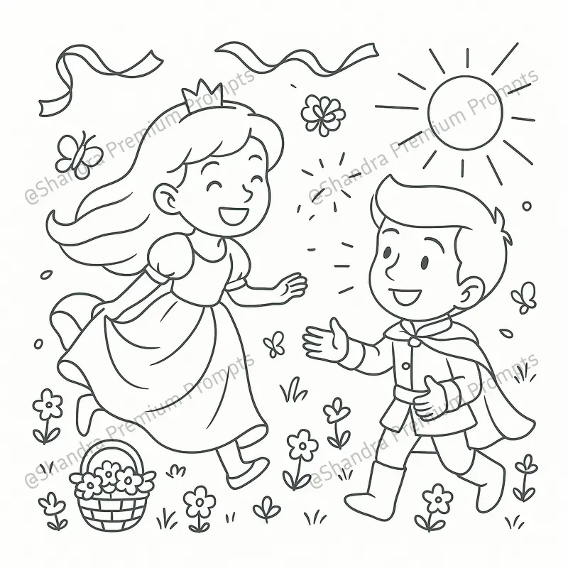 Princess Wedding Coloring Pages For Girls