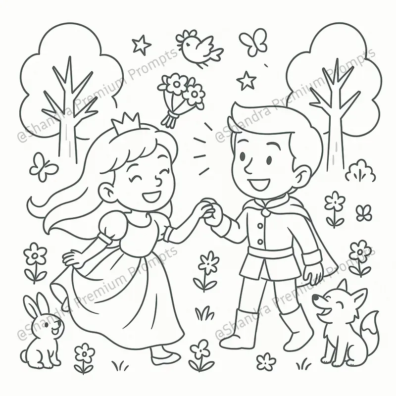 Princess Wedding Coloring Pages For Girls