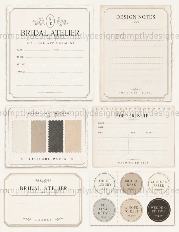 Romantic Bridal Stationeries