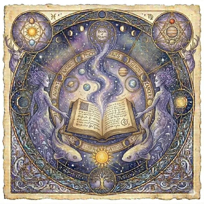 Celestial Astrology Art