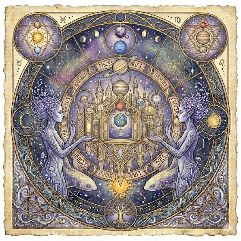 Celestial Astrology Art