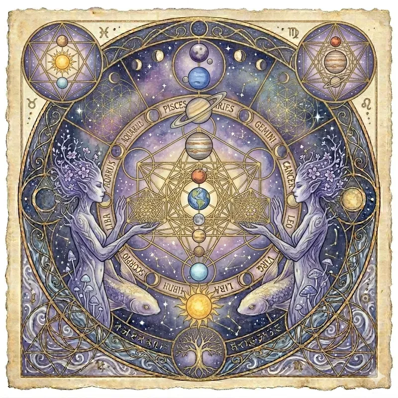 Celestial Astrology Art