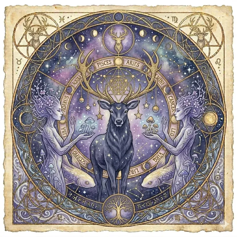 Celestial Astrology Art