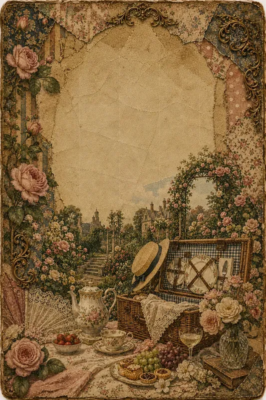 Vintage Journal Page Illustrations