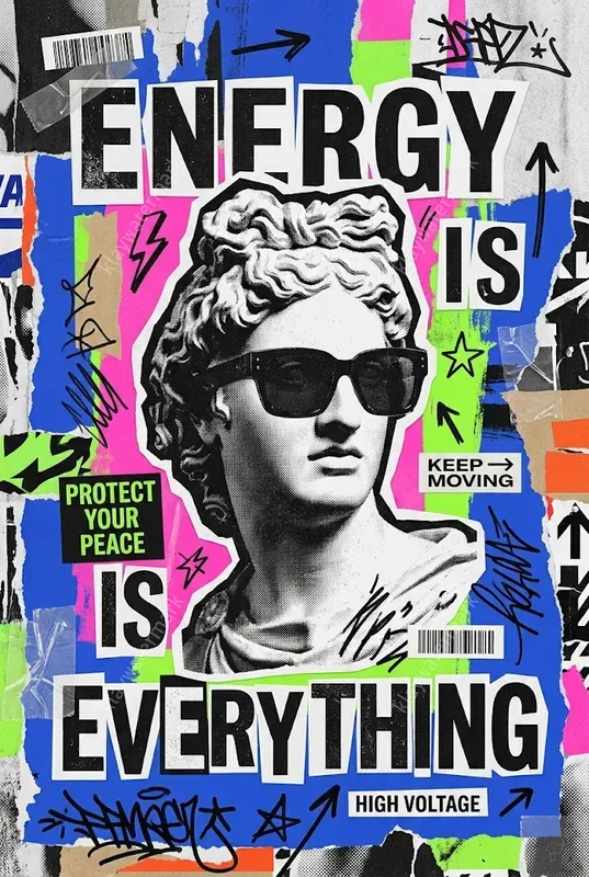 Bold Collage Posters