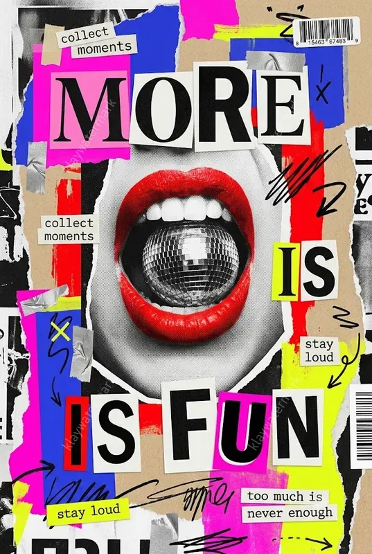 Bold Collage Posters