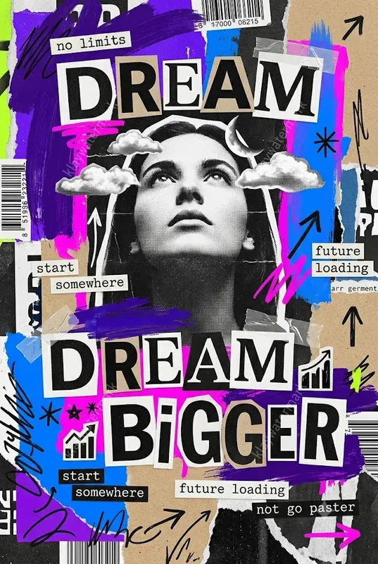 Bold Collage Posters