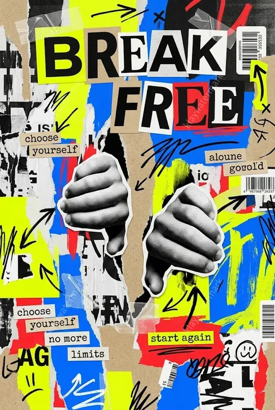Bold Collage Posters