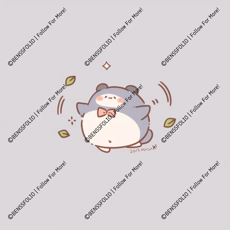 Irresistible Chubby Animal Characters