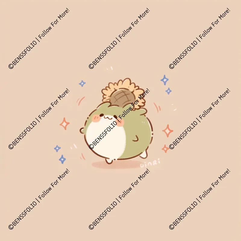 Irresistible Chubby Animal Characters