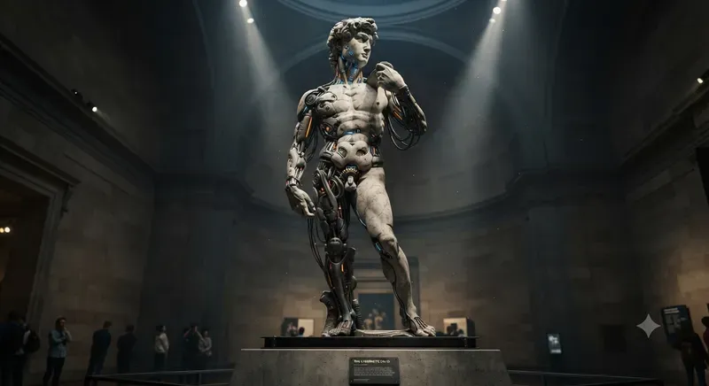 Biomechanical Renaissance Sculptures