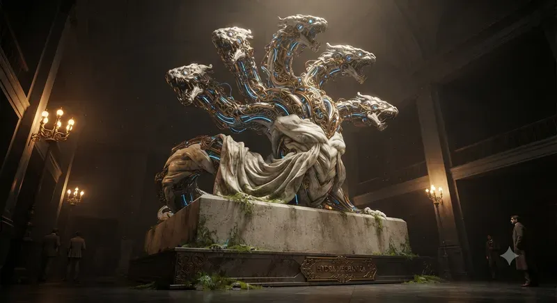 Biomechanical Renaissance Sculptures