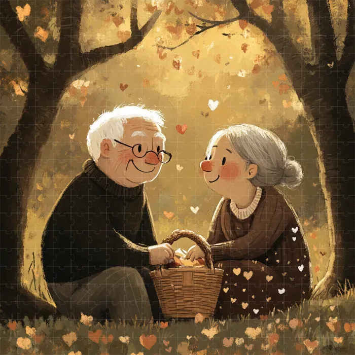 Whimsical Couples Art
