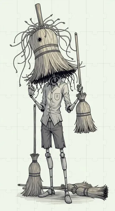 Whimsical Robot Art With Souls