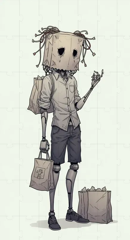 Whimsical Robot Art With Souls