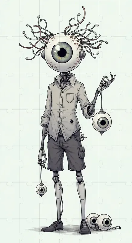 Whimsical Robot Art With Souls