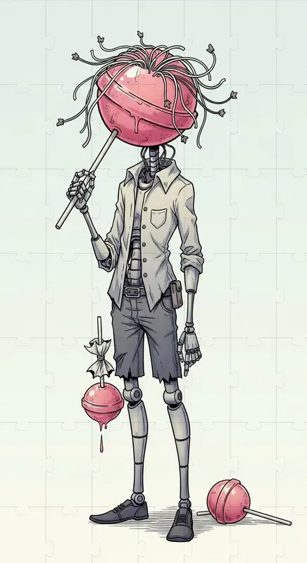 Whimsical Robot Art With Souls