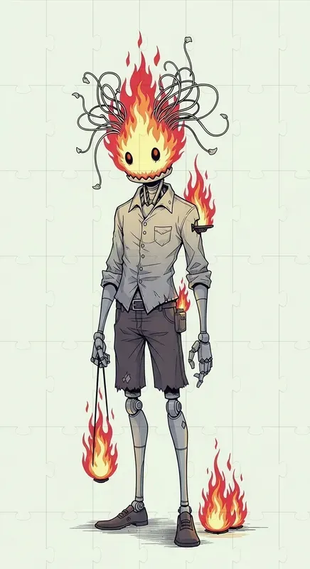 Whimsical Robot Art With Souls