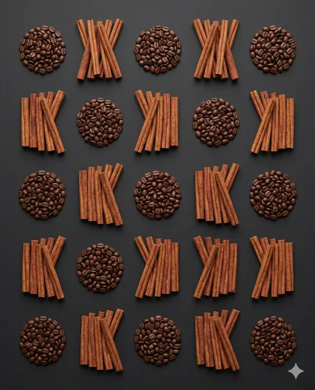 Minimalist Ingredient Knolling Masters