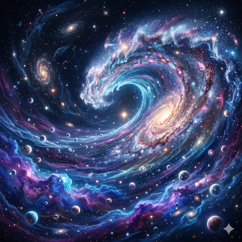 Galaxies Flowing Like Water