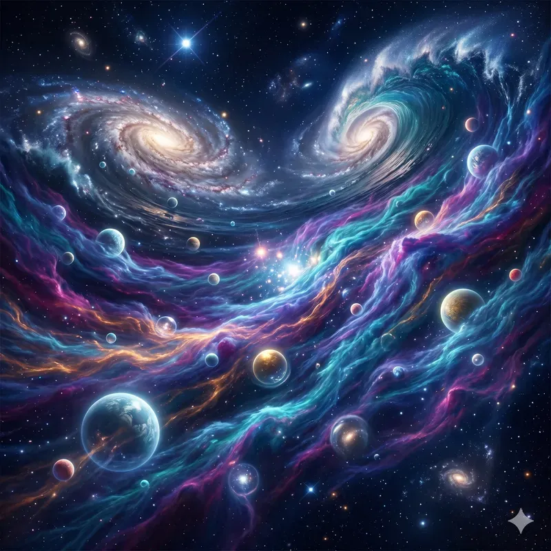 Galaxies Flowing Like Water