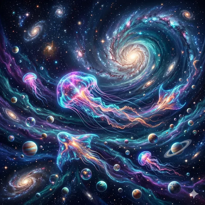 Galaxies Flowing Like Water