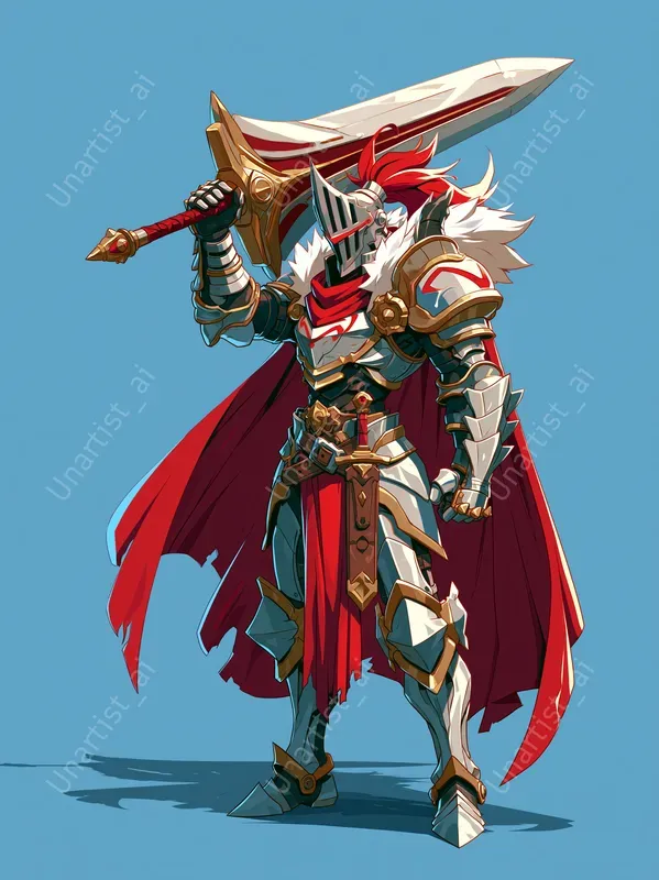 Anime Cel Shaded RPG Characters