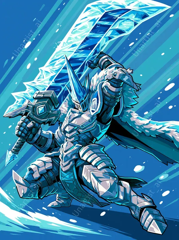 Anime Cel Shaded RPG Characters