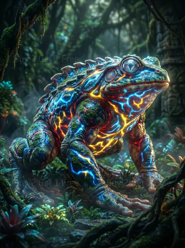 Neon Beasts Creatures
