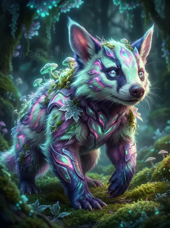 Neon Beasts Creatures