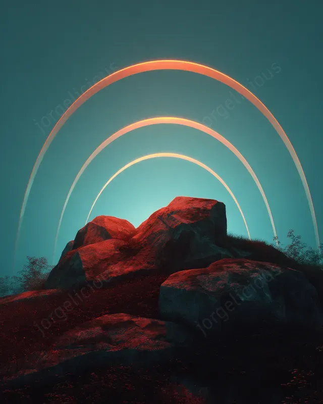 Surreal Drone Album Covers