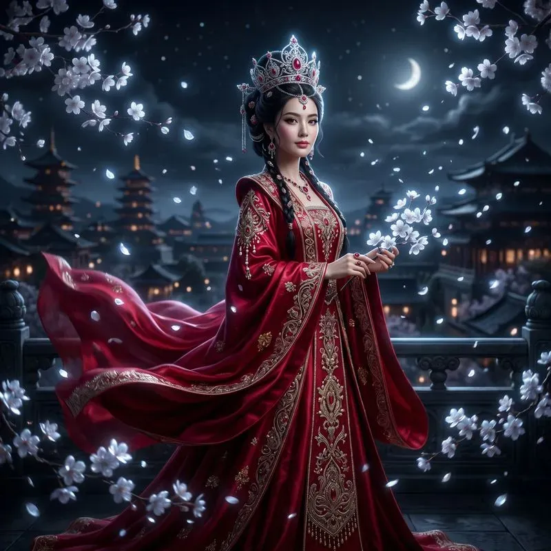 Dreamy Floral Fantasy Portraits