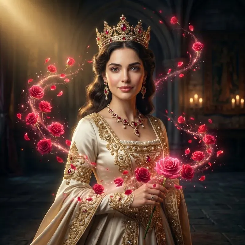Dreamy Floral Fantasy Portraits