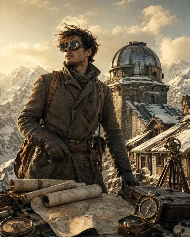 Cinematic Vintage Adventure Explorers