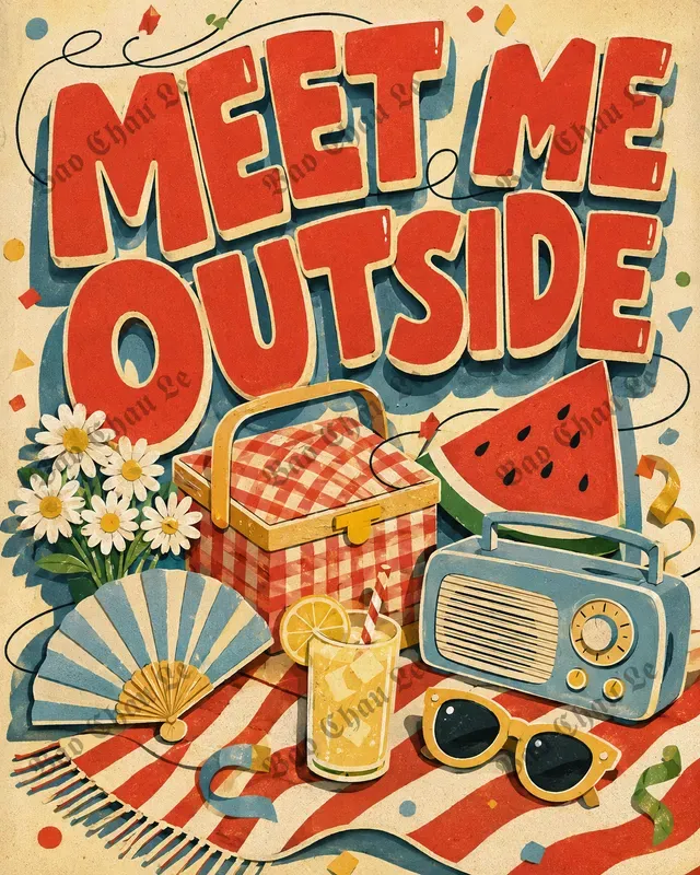 Retro Keepsake Parade Posters
