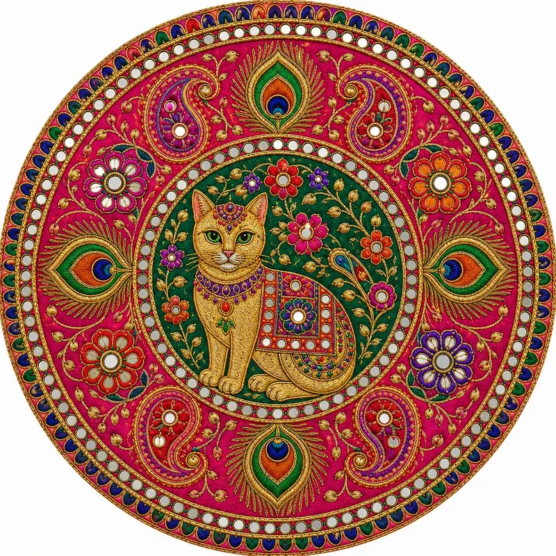 Traditional Indian Mandala Art