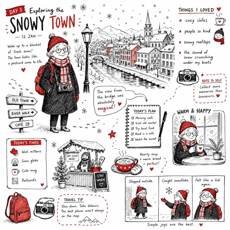 Travel Sketchbook Doodle Packs