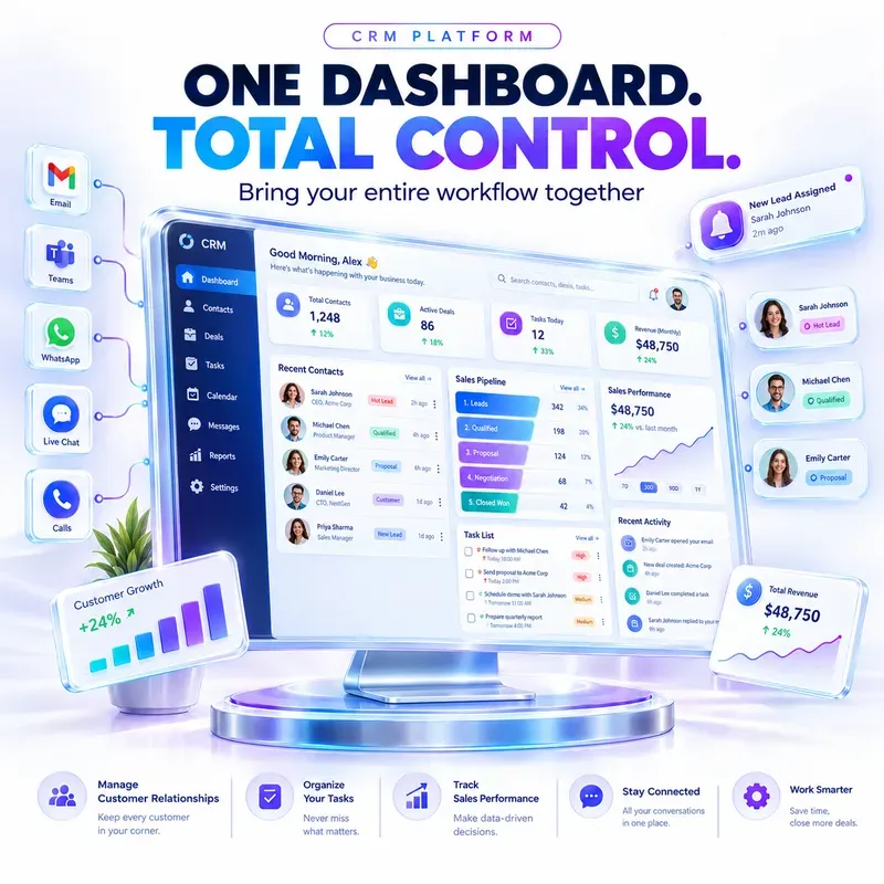 Crm Marketing 4 Creative Ad Concepts